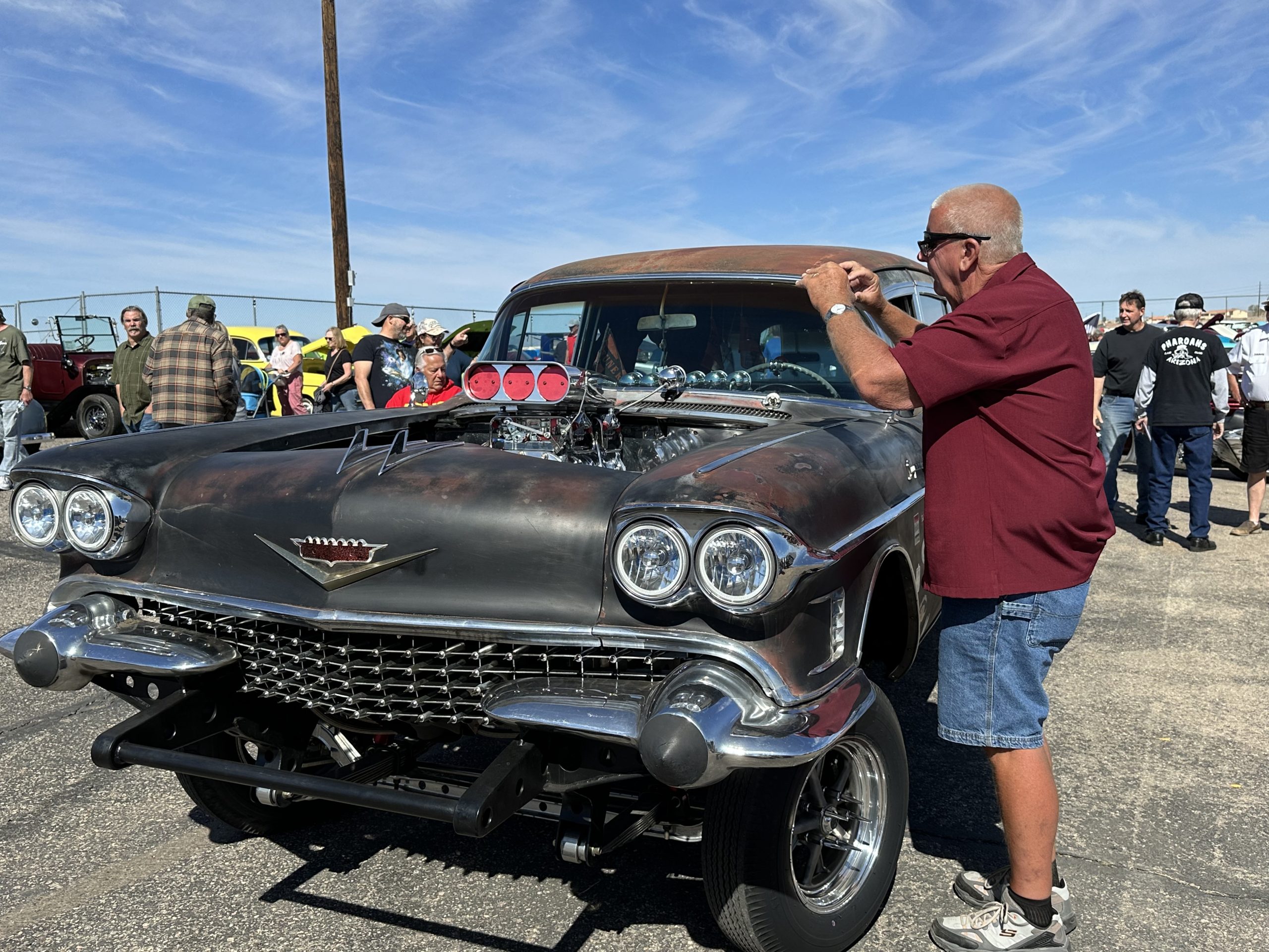 Enthusiasts Gather At Annual Crossroads Car And Bike Show