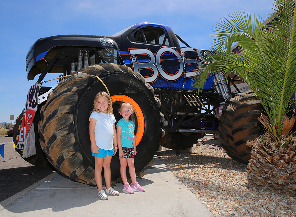 ‘The Boss’ Monster Truck Kicks Off Tour With Special Signing At Big O Tires