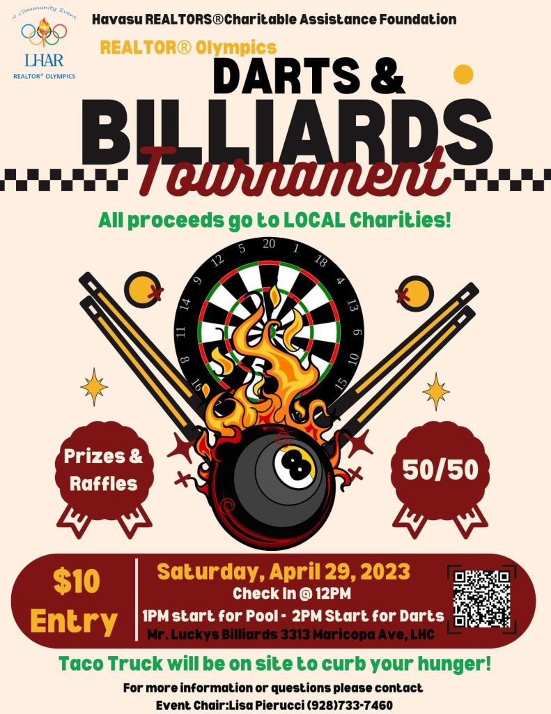 Realtor Olympics Darts And Billards Tournament