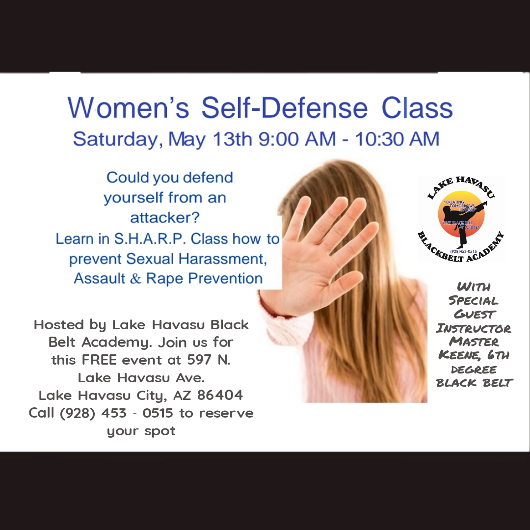 Women’s Self Defense S.H.A.R.P seminar