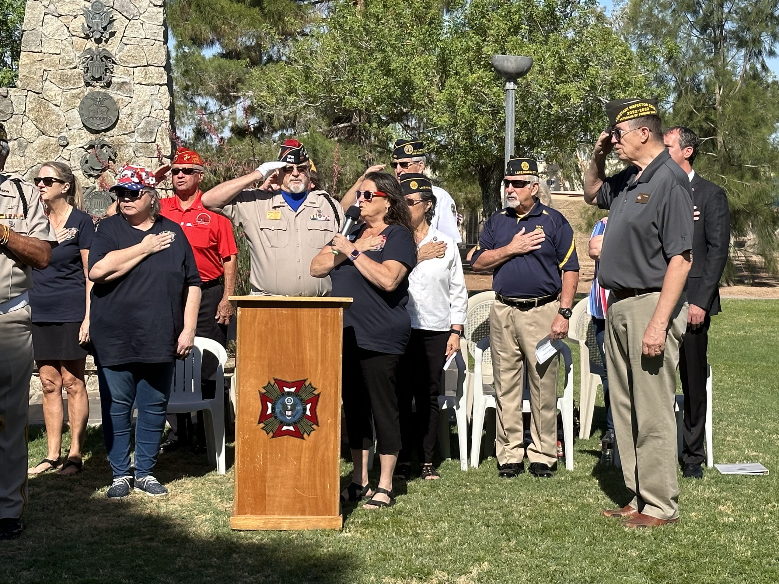 Lake Havasu City Observes Memorial Day At Wheeler Park Ceremony
