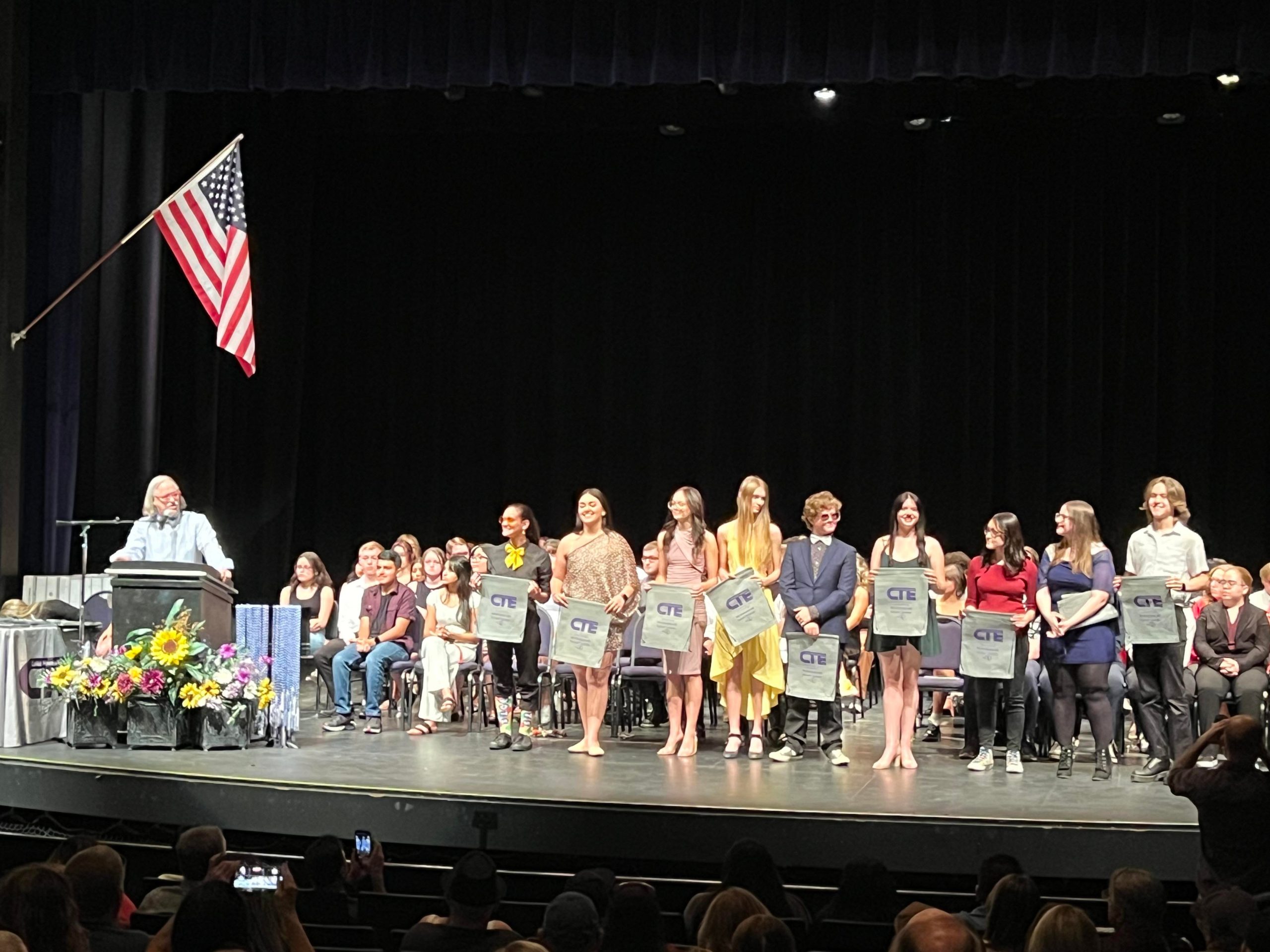 CTE Students Recognized  At Annual Shining Knights Awards Ceremony