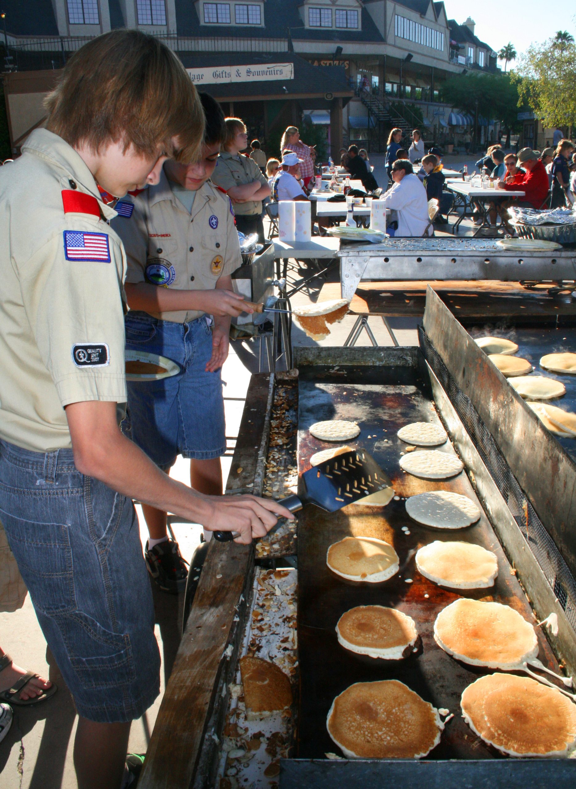 Boy Scout Pancake Breakfast 2008 