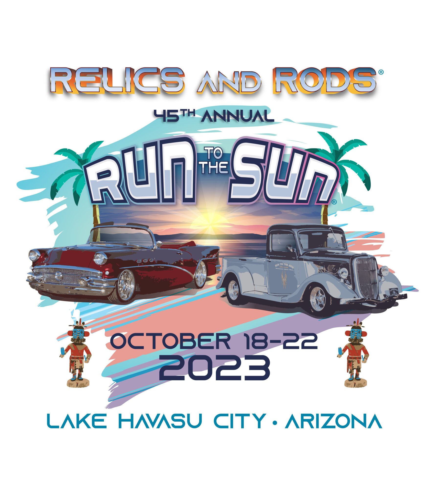 45th Relics and Rods Run to the Sun