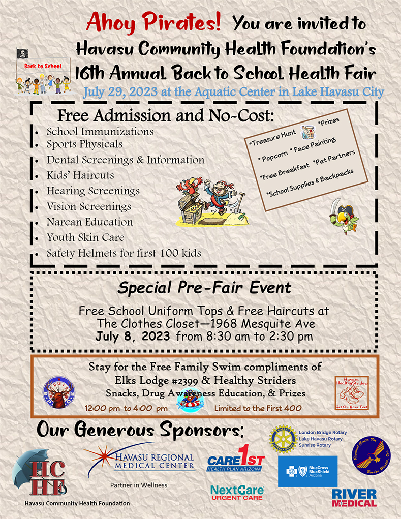 16th Annual Back to School Event