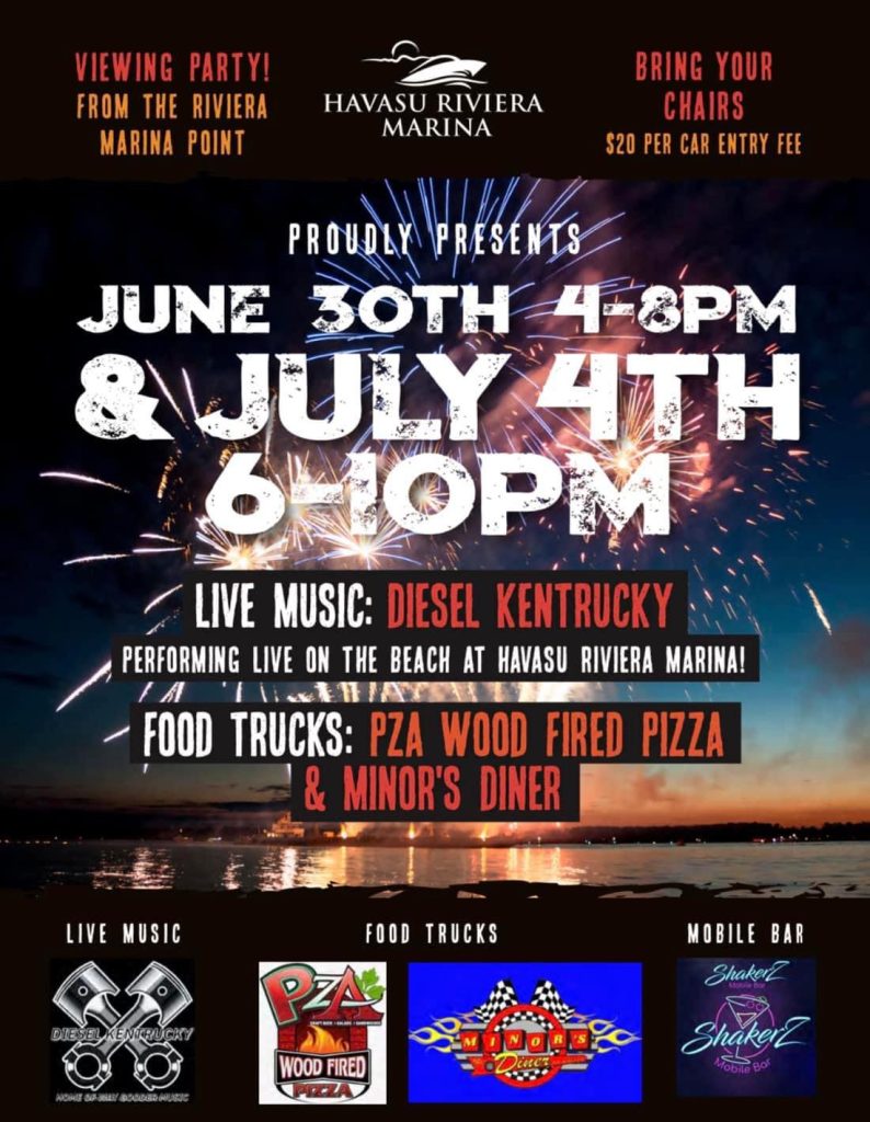 Havasu Riviera Marina July 4 Viewing Party