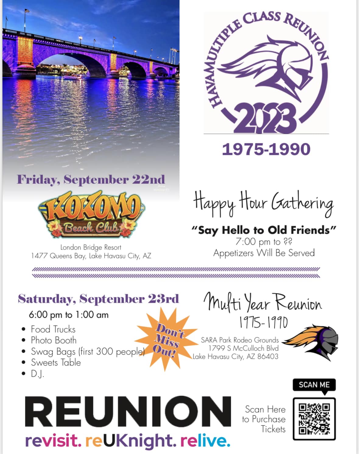 HAVA-MULTIPLE CLASS REUNION 2023