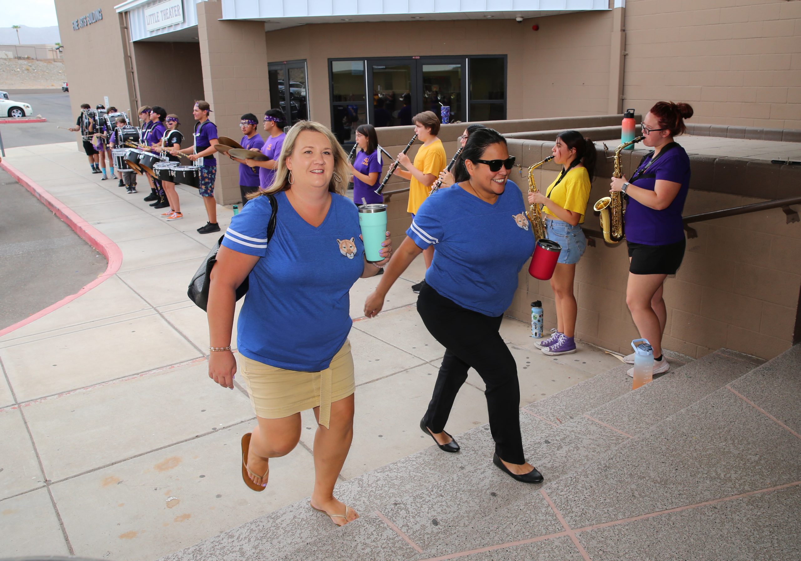LHUSD Teachers Rally To Prepare For First Day of School