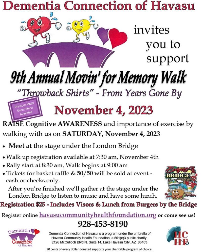 9th Annual Movin’ For Memory Walk