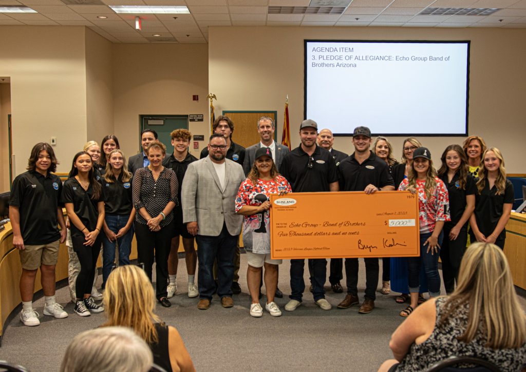 Havasu Youth Advisory Council Partners With Sunland Asphalt And Construction