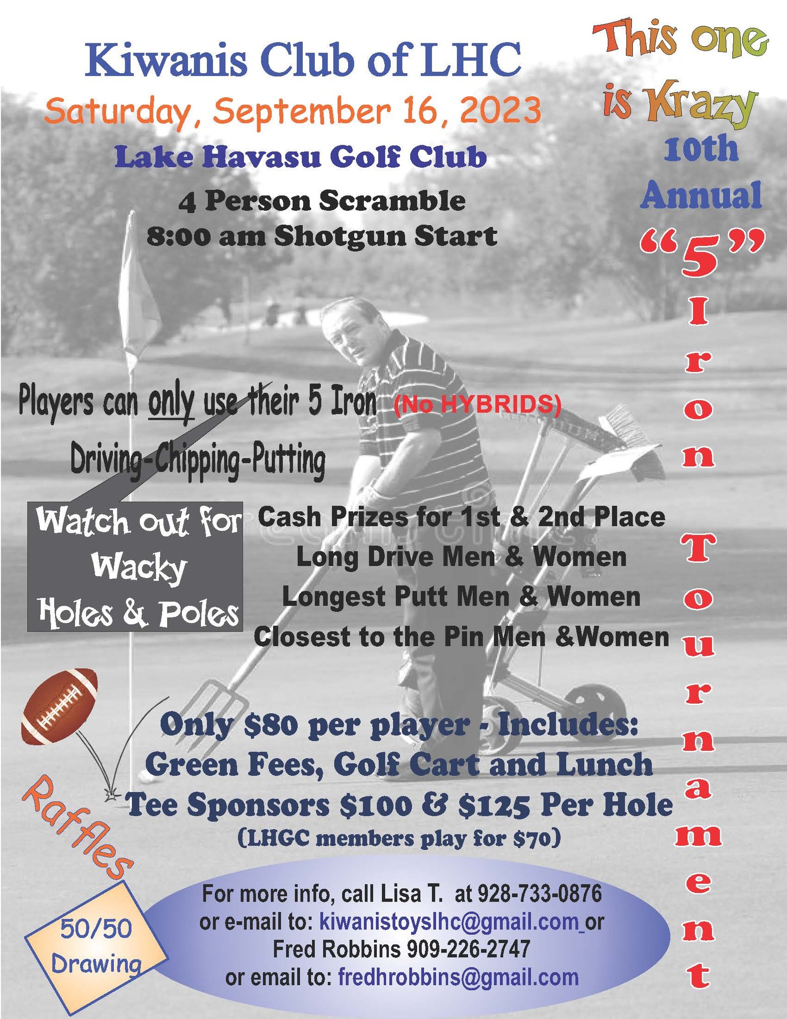 Kiwanis 5 Iron Golf Tournament