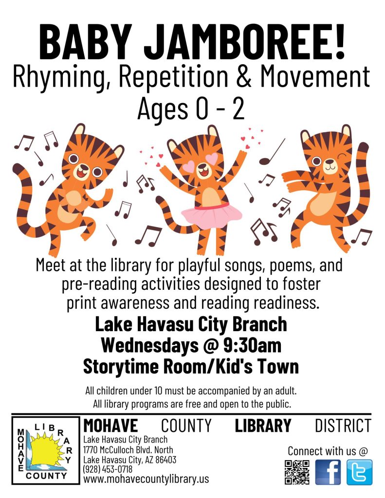 Baby Jamboree at Havasu Mohave County Library