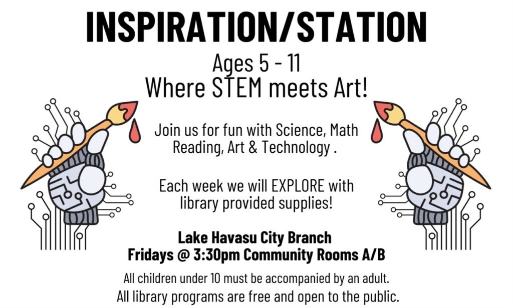 Stem for Kids @ Havasu Mohave County Library