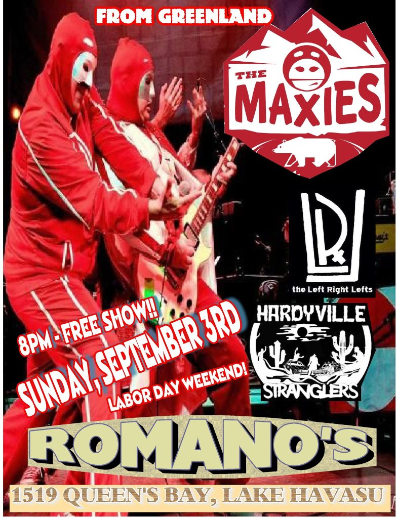 The Maxies, Left Right Lefts, and Hardyville Stranglers at Romano’s