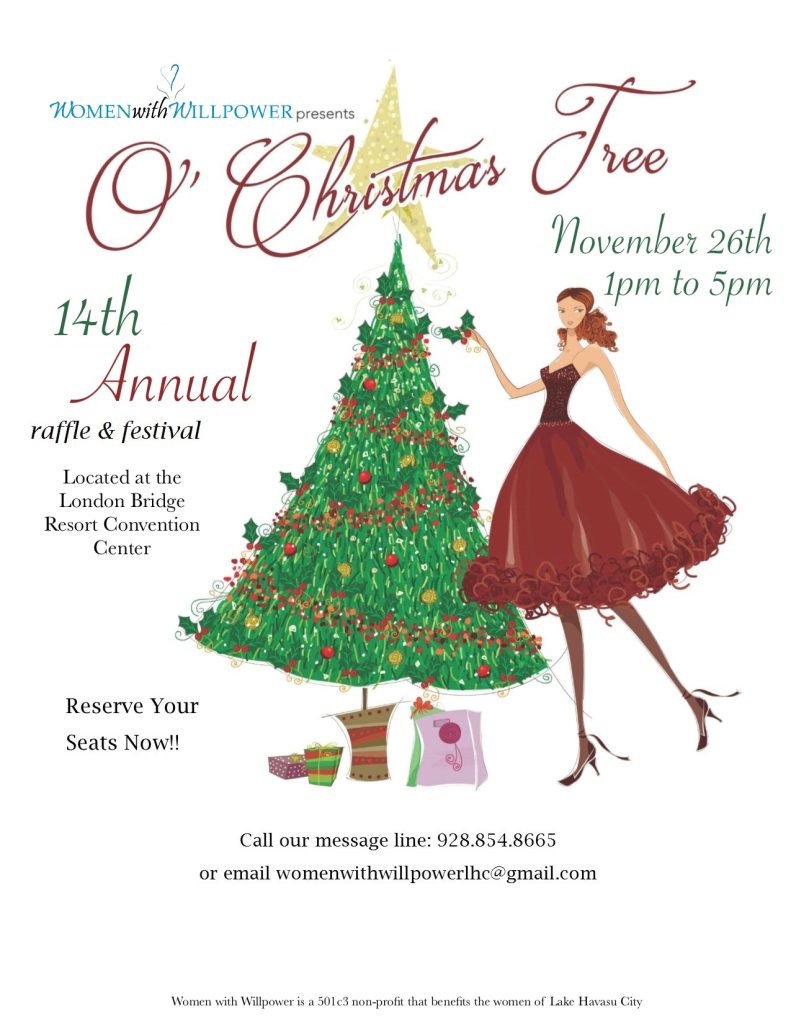 Women With Willpower O Christmas Tree Raffle