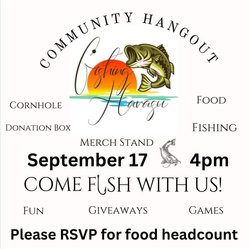 Community Hangout Fishing Day