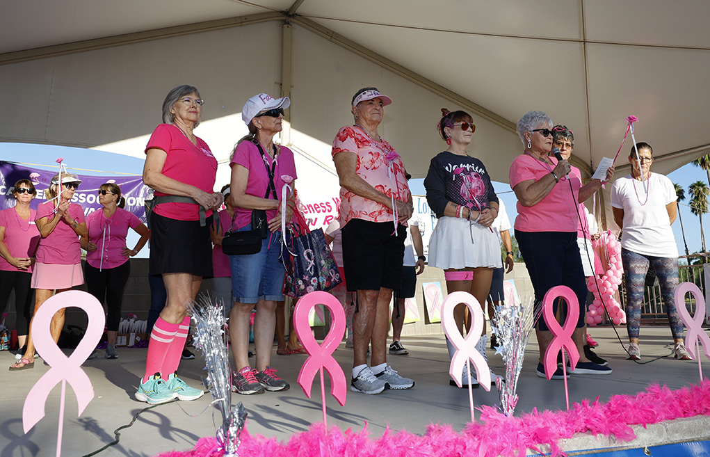 Community Steps Out In Support Of  Breast Cancer Awareness