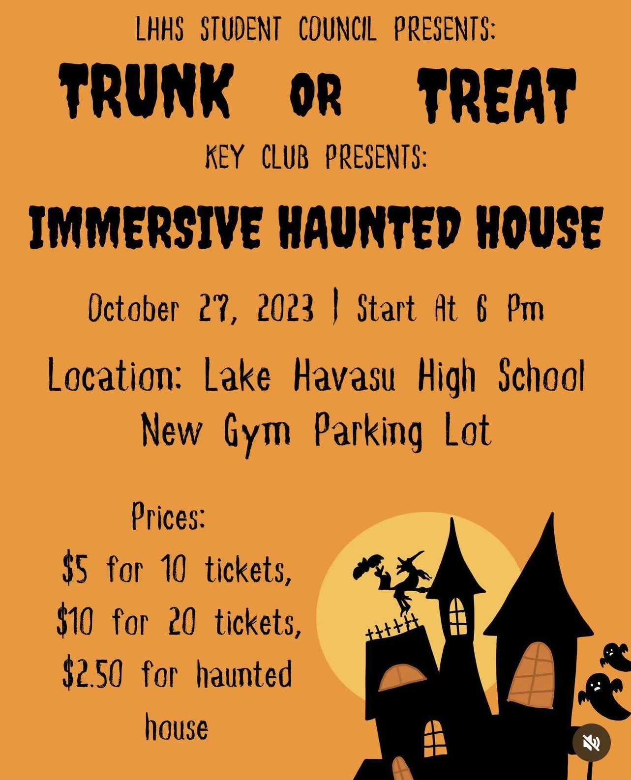 LHHS TRUNK OR TREAT