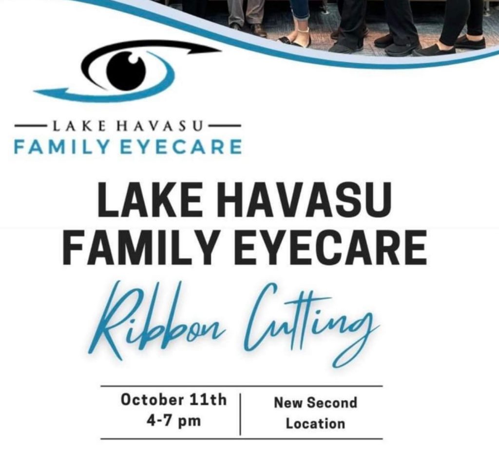 Lake Havasu Family Eyecare Second Location Ribbon Cutting Set For Wednesday