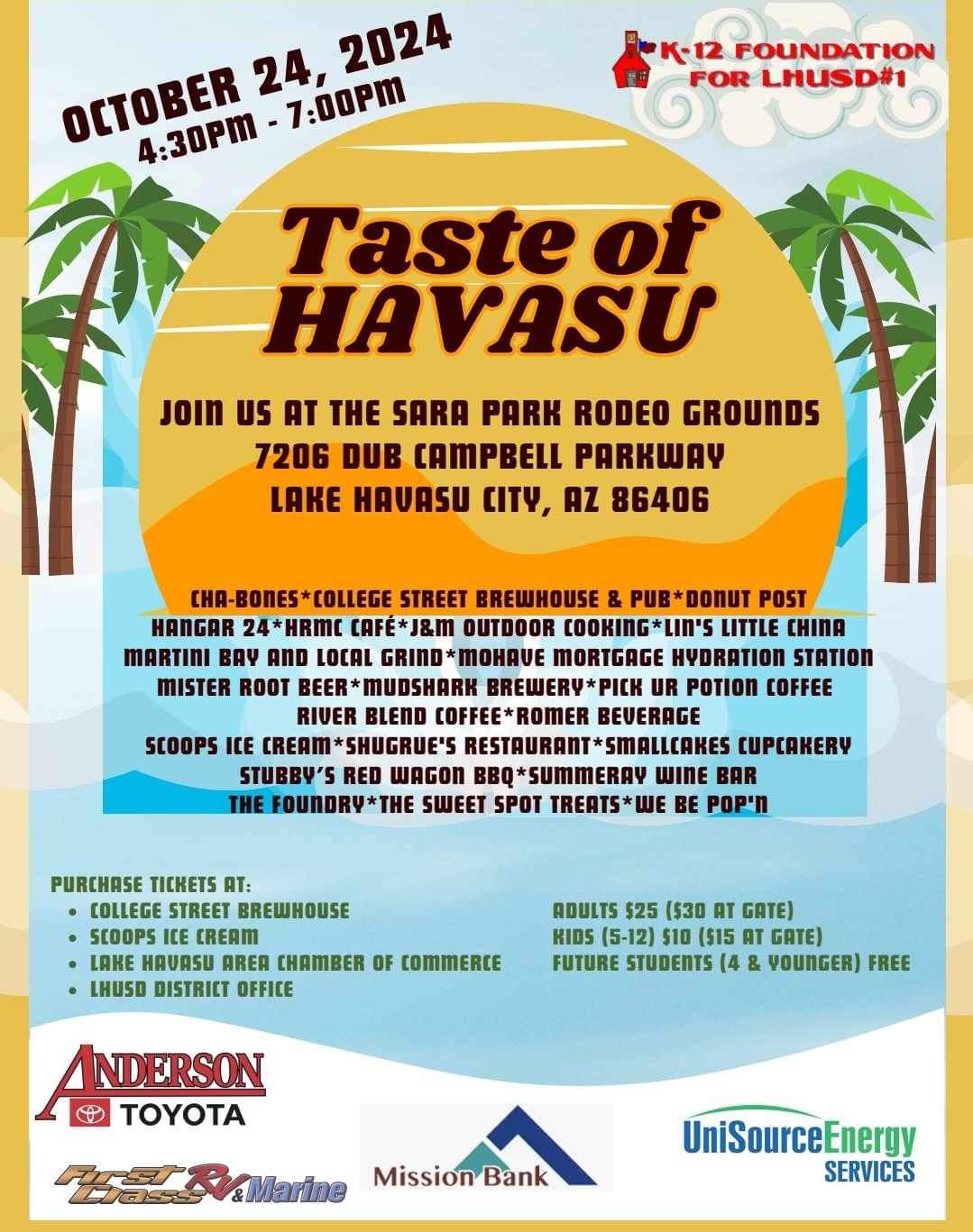 2024 Taste of Havasu