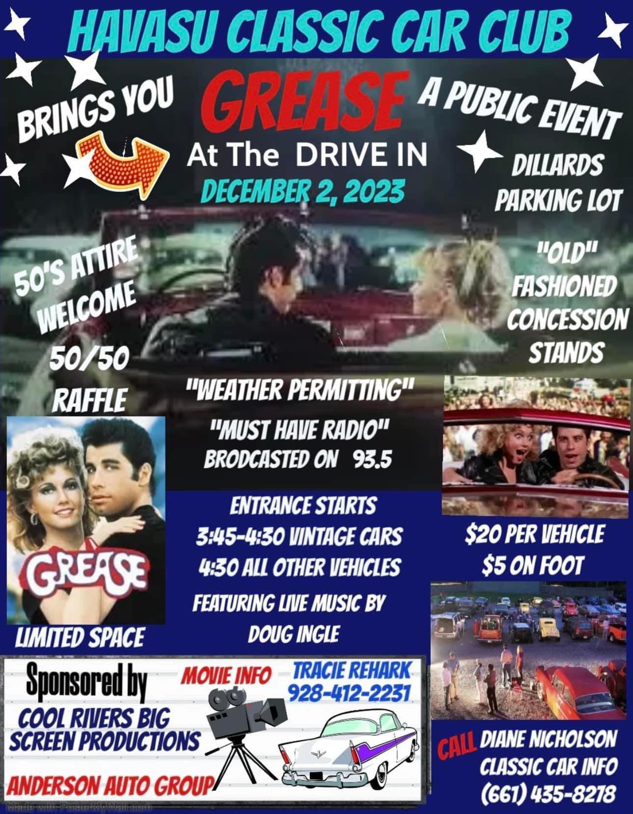 Grease at the Drive-In