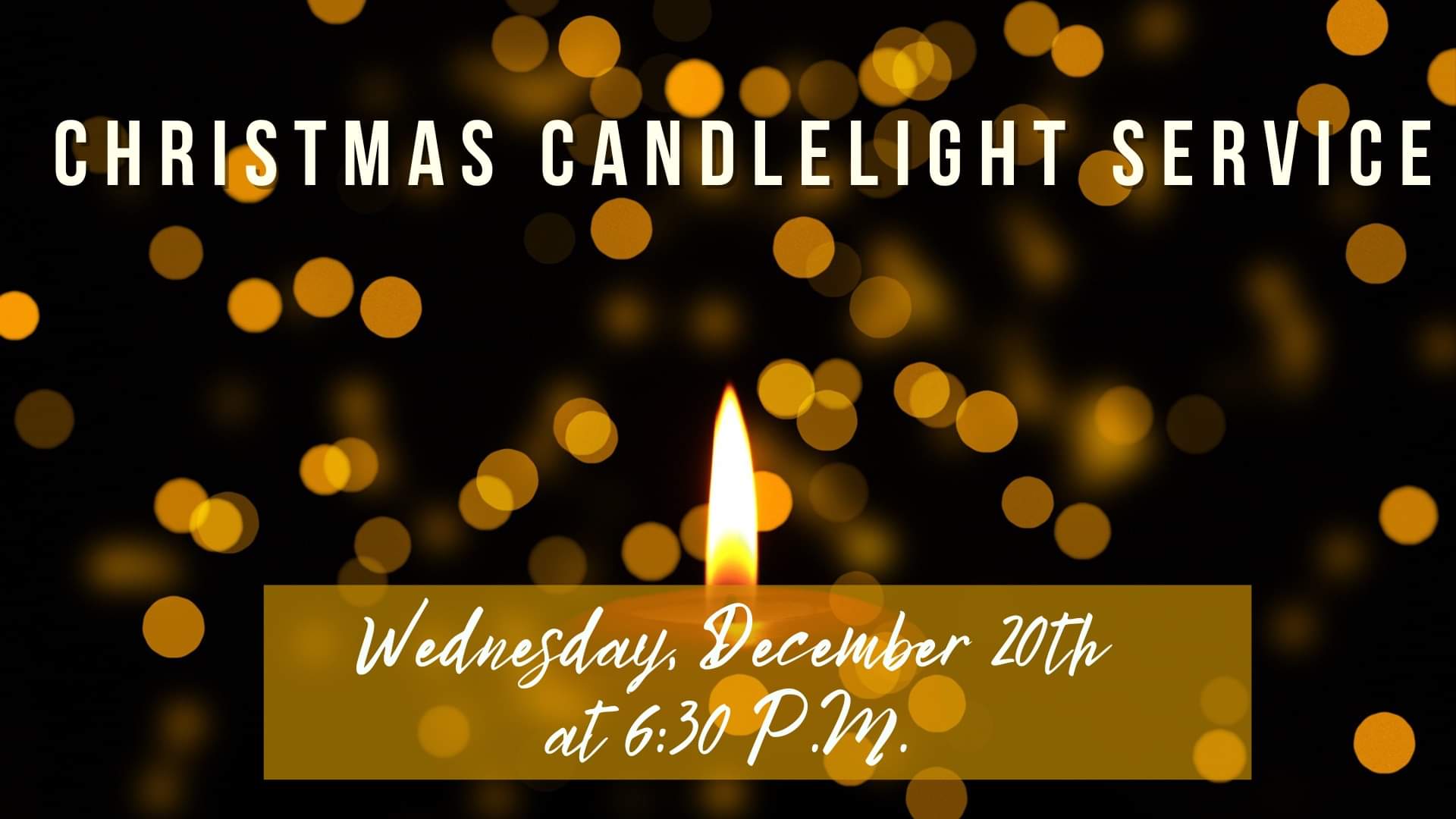 Living Word Church Christmas Candlelight Service