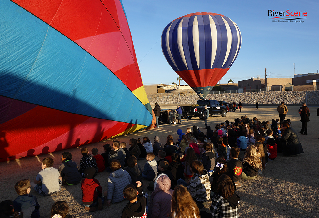 Lake Havasu School Students Treated To First-Hand Balloon Demonstrations