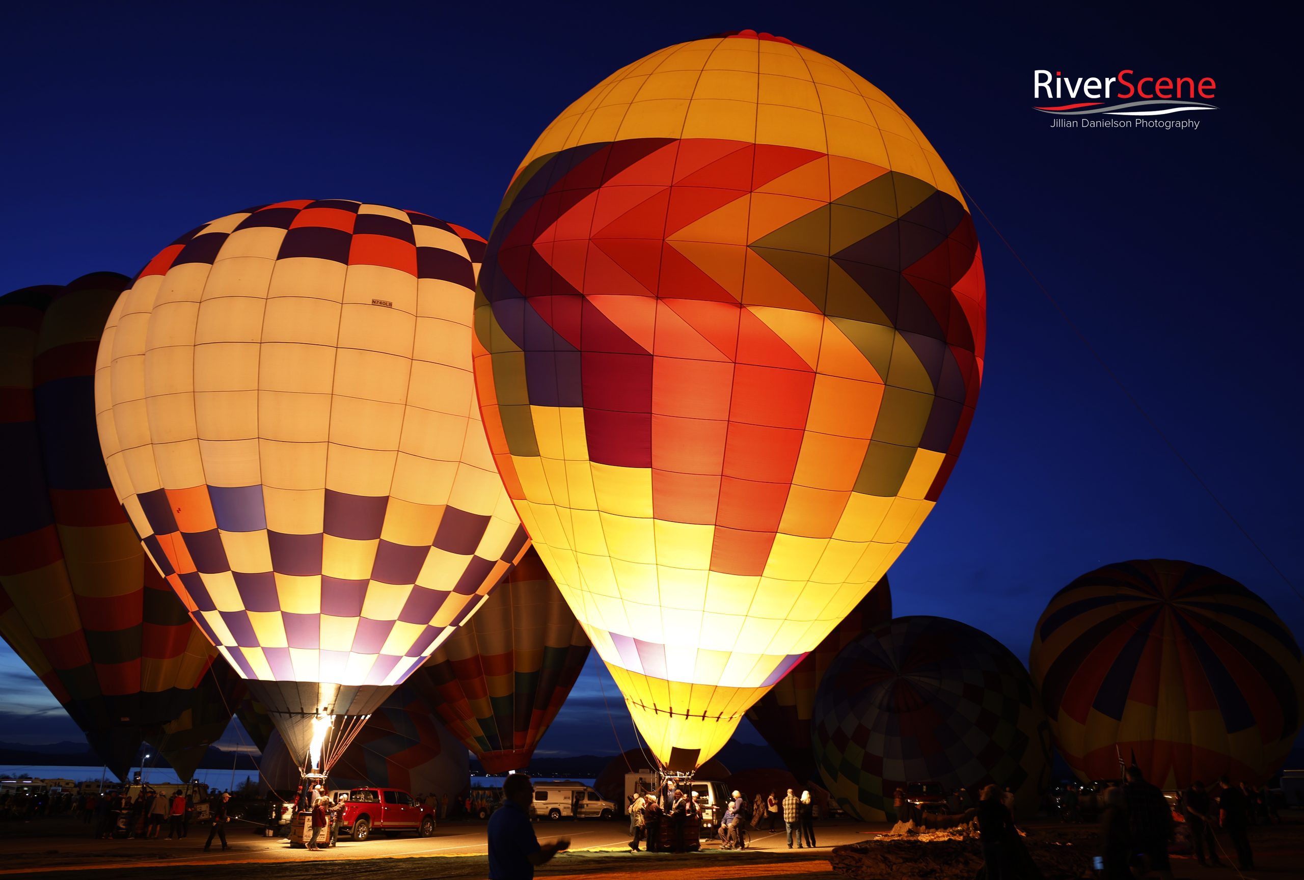 Night Glow Lake Havasu Balloon Festival