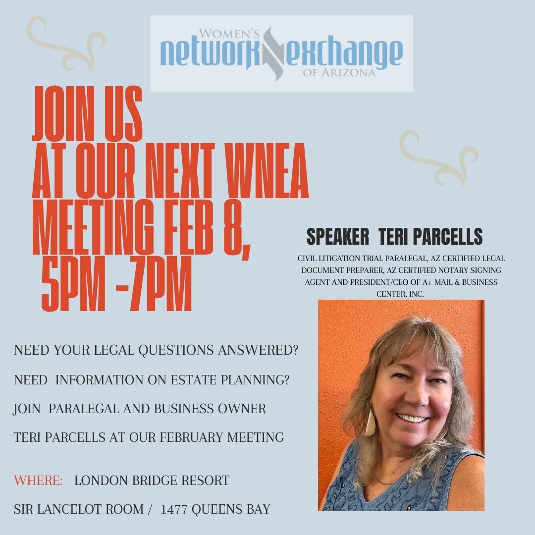 Womens Network Exchange February Meeting