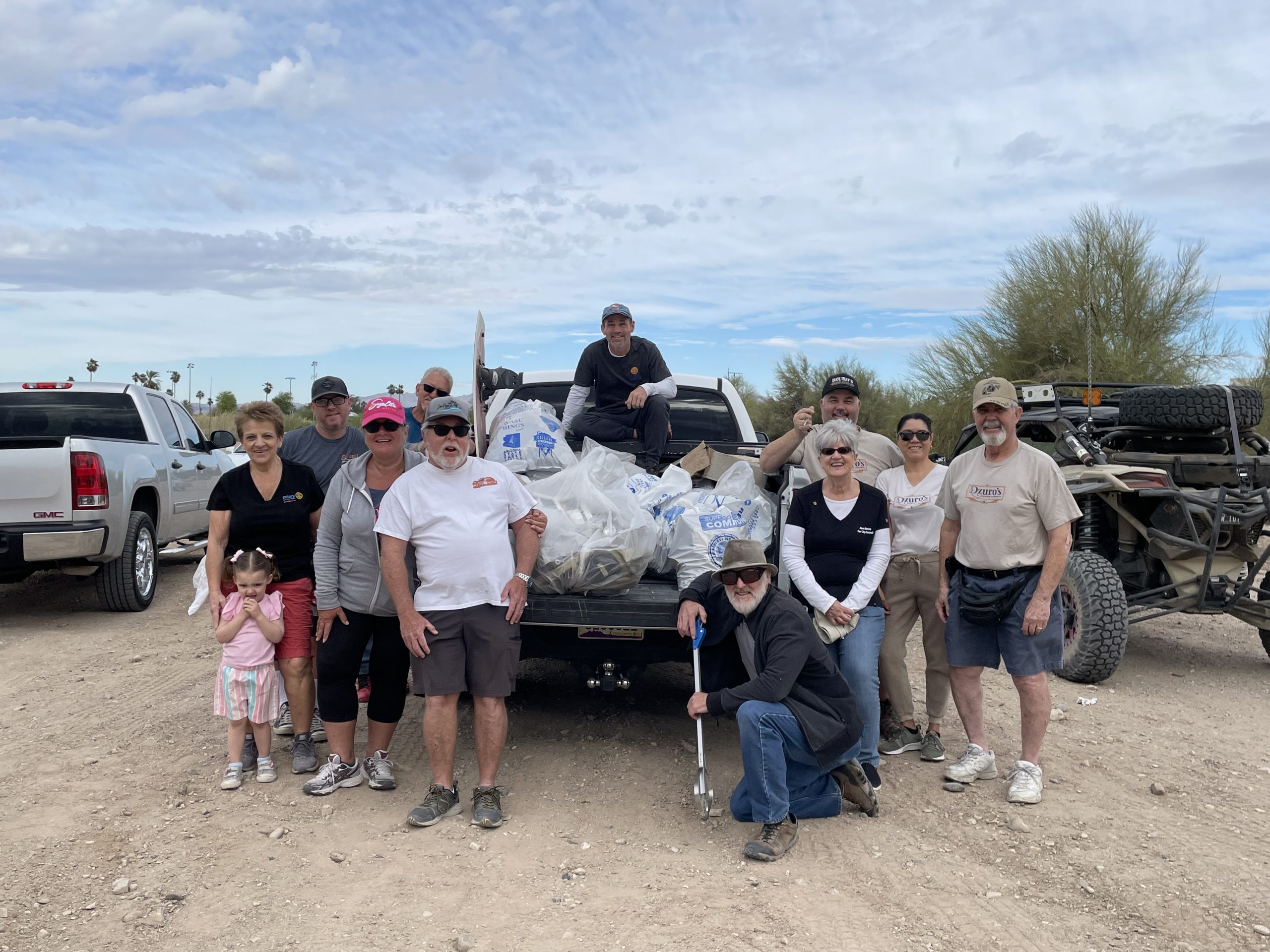 Rotary Day Of Service Sparks Havasu Spring Cleaning