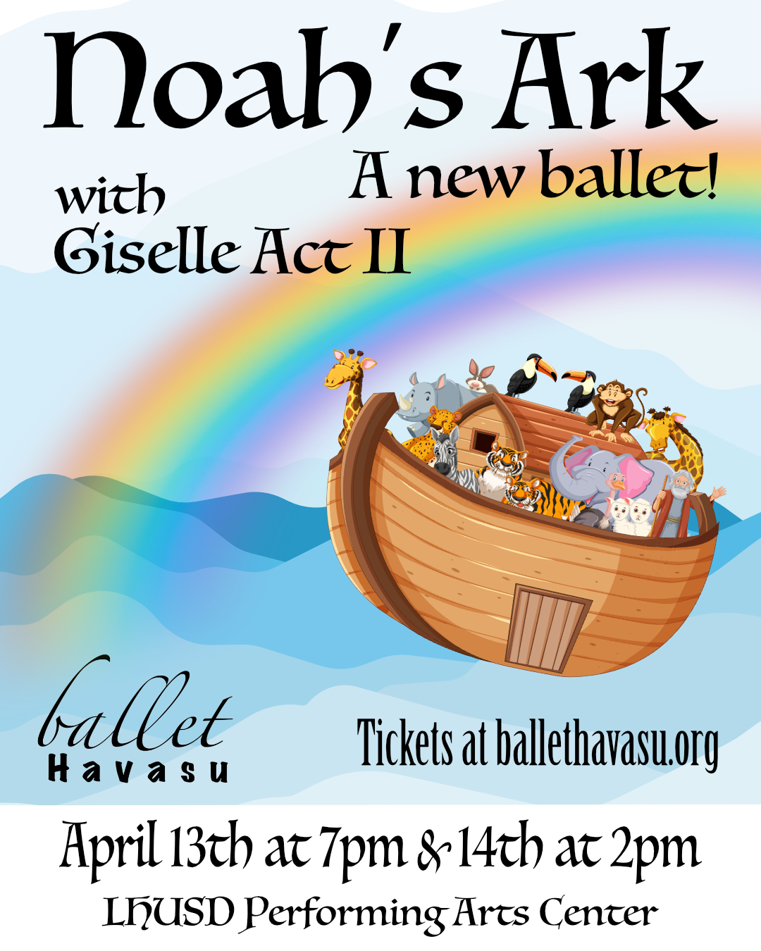 Lake Havasu Ballet Presents Noah’s Ark And Gisselle Act II