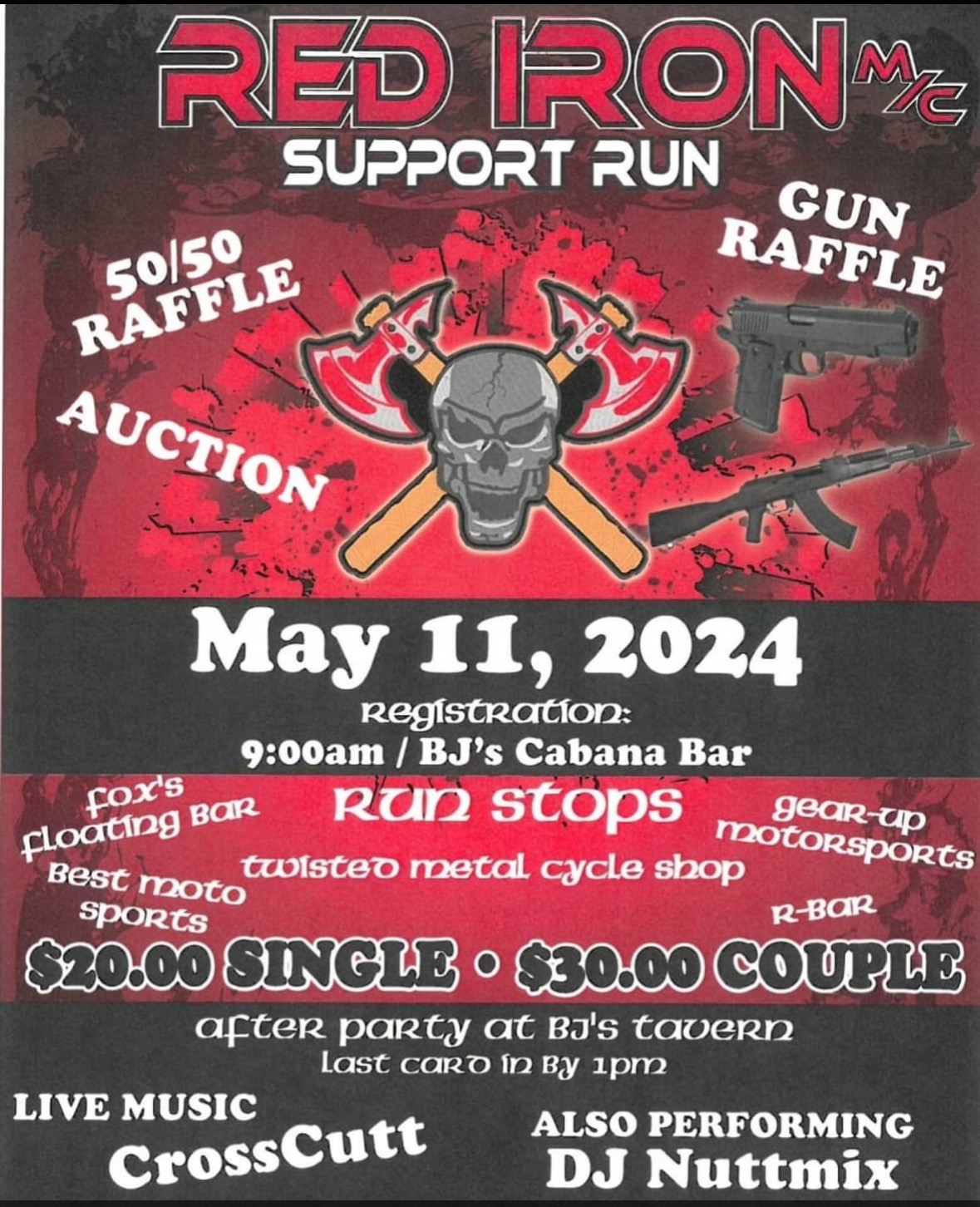 Red Iron Mohave County Support Poker Run