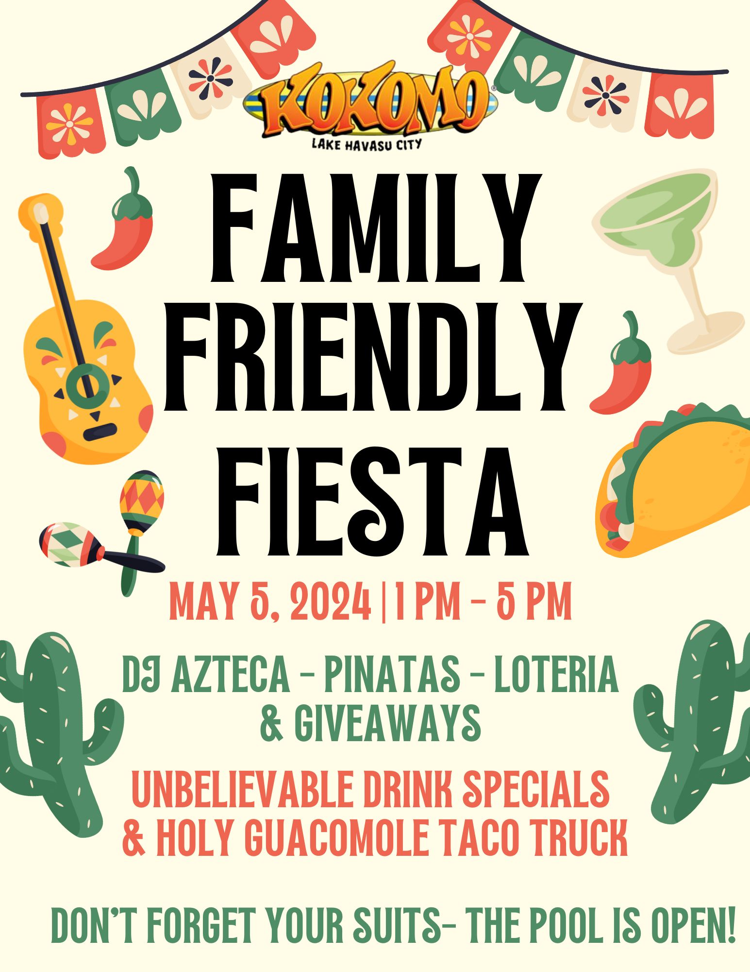 Family Friendly Fiesta at Kokomo