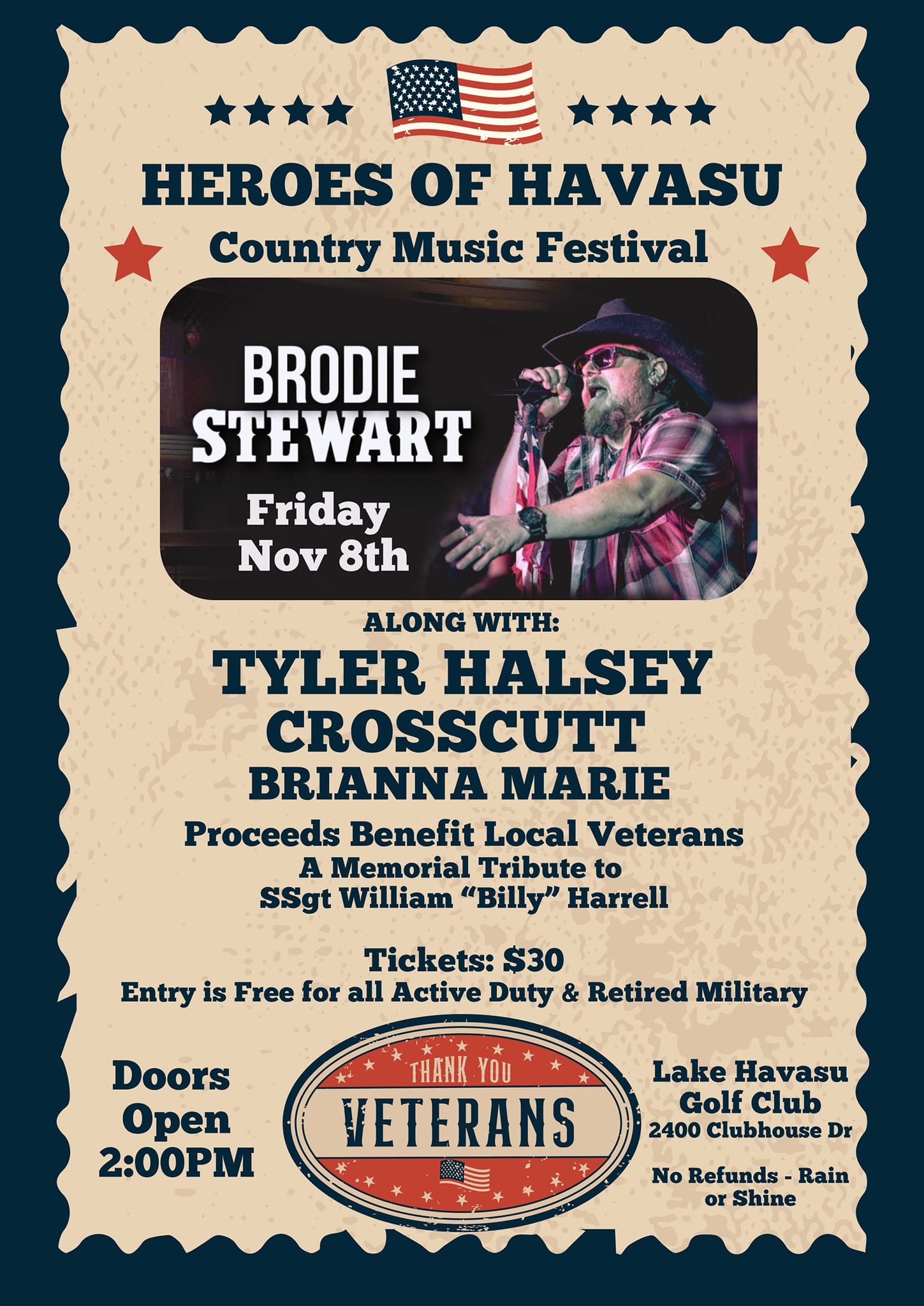 Heroes of Havasu Country Music Festival