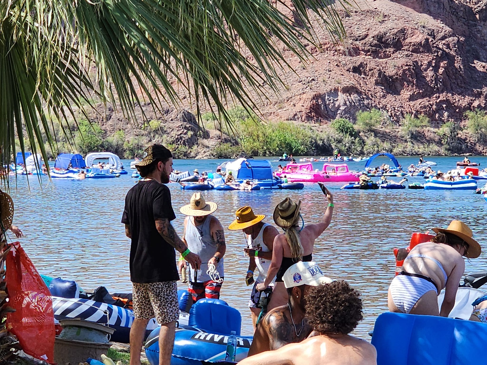 More Than 3,400 Adventure Seekers Float Down The Colorado River