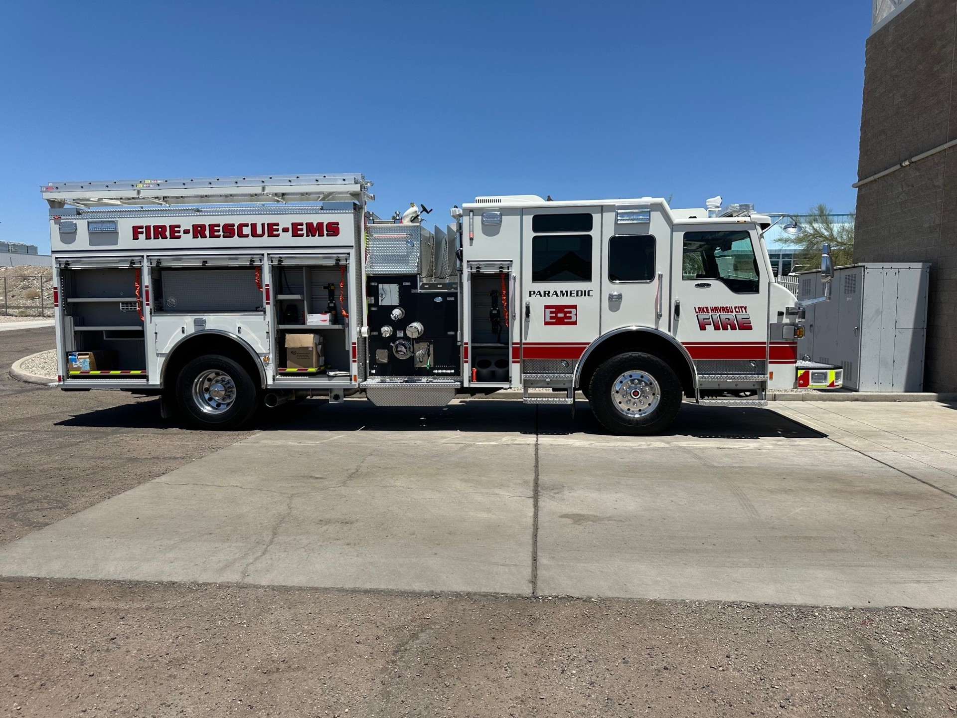 New Fire Truck Push In