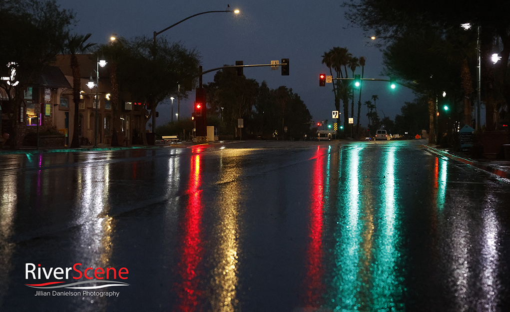 Lake Havasu RiverScene Magazine Rain Jillian Danielson Photography McCulloch Blvd. Rainstorm Rain