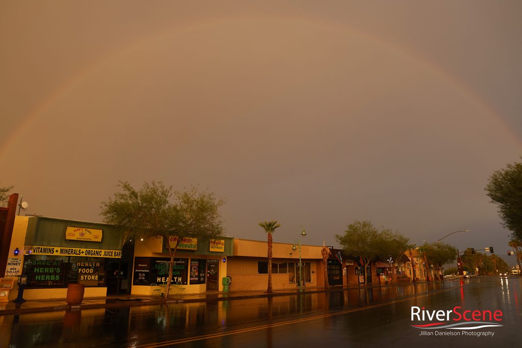 Lake Havasu RiverScene Magazine Rain Jillian Danielson Photography McCulloch Blvd. Rainstorm Rain