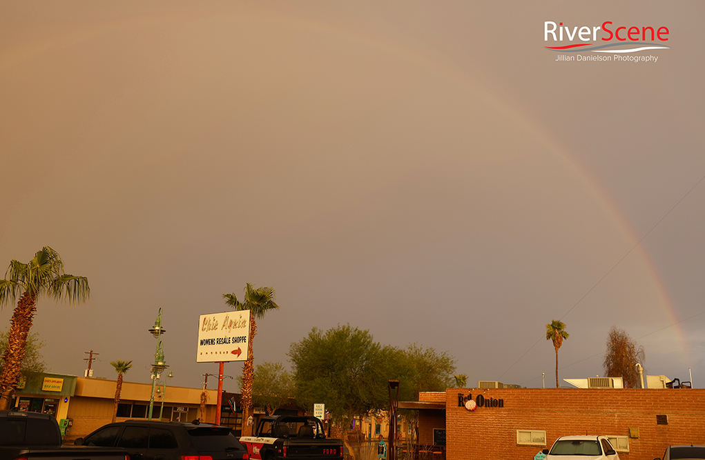 Lake Havasu RiverScene Magazine Rain Jillian Danielson Photography McCulloch Blvd. Rainstorm Rain