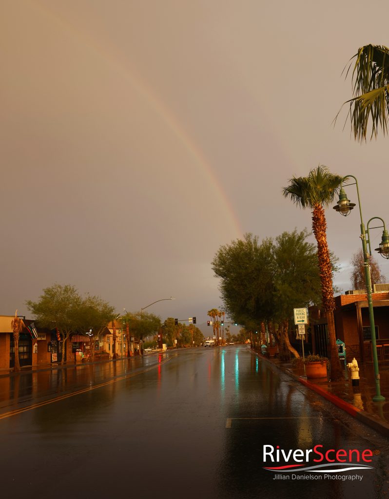 Lake Havasu RiverScene Magazine Rain Jillian Danielson Photography McCulloch Blvd. Rainstorm Rain