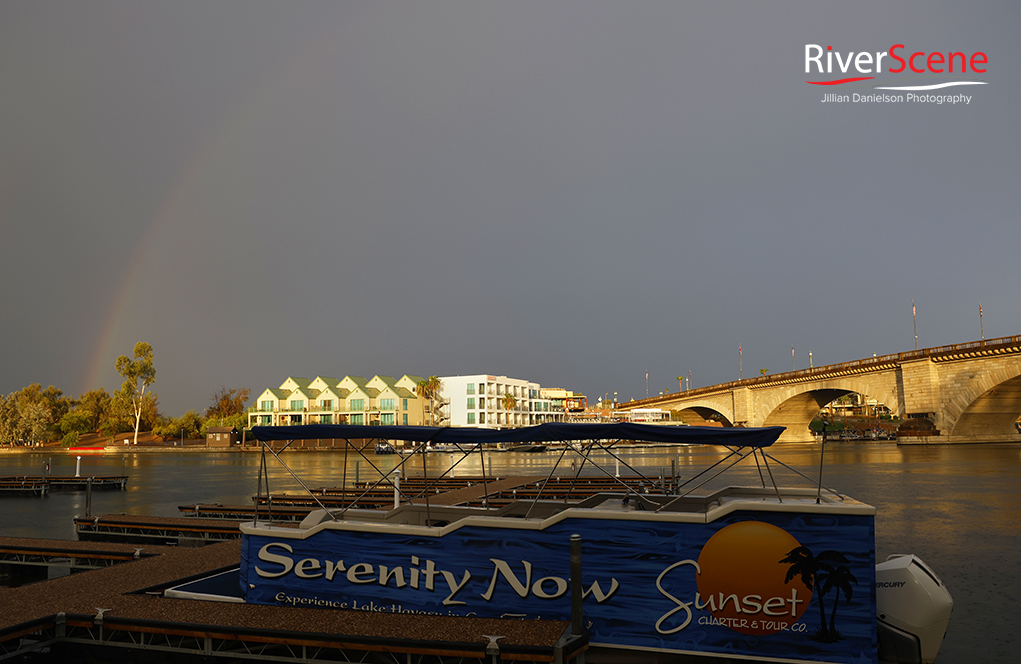 Lake Havasu RiverScene Magazine Rain Jillian Danielson Photography McCulloch Blvd. Rainstorm Rain