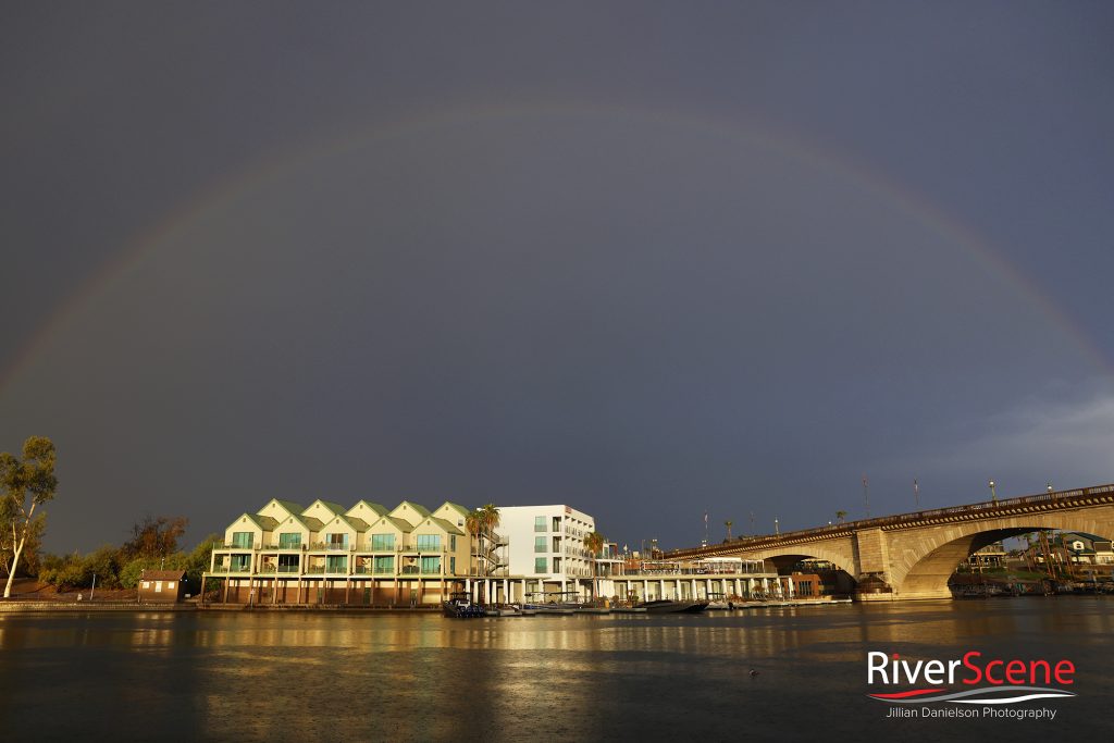 Lake Havasu RiverScene Magazine Rain Jillian Danielson Photography McCulloch Blvd. Rainstorm Rain