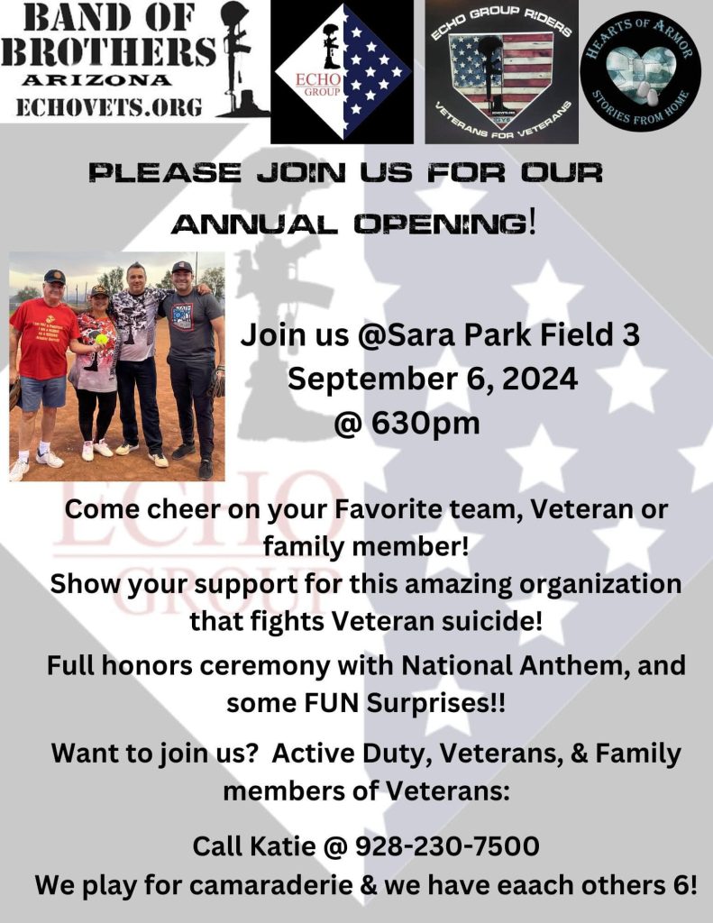 Band Of Brothers Echovets Annual Opening