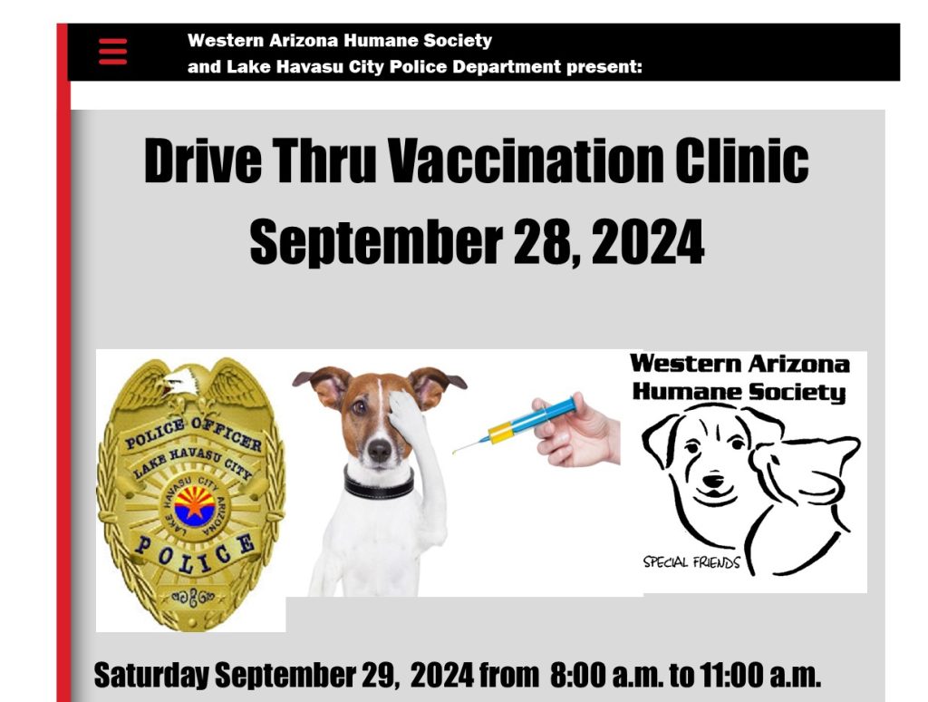 WAHS Vaccination Clinic for Pets
