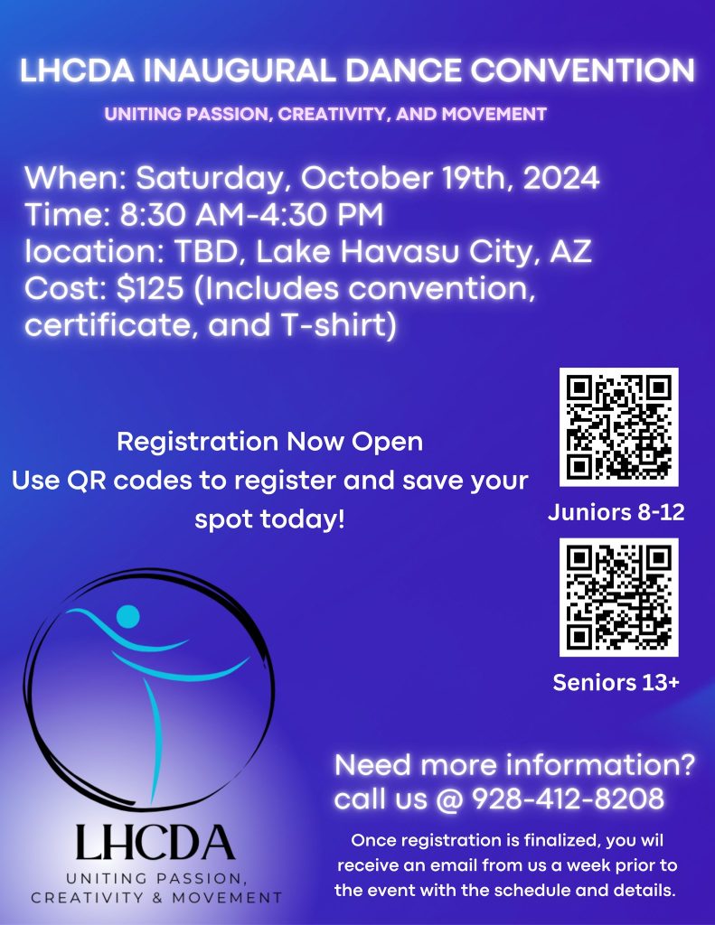 Lake Havasu City Dance Alliance First Annual Dance Convention