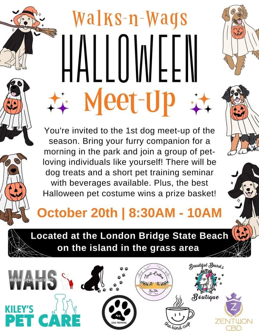 Walks N’ Wags Inaugural Halloween Meetup