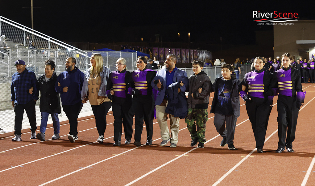 LHHS RiverScene football senior night 2024 Lake Havasu 