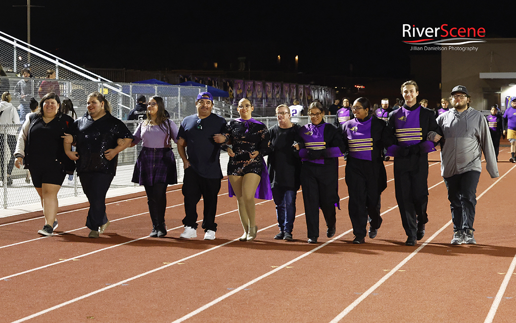 LHHS RiverScene football senior night 2024 Lake Havasu 