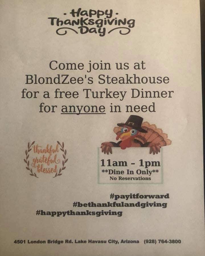 Blondzees Thanksgiving 