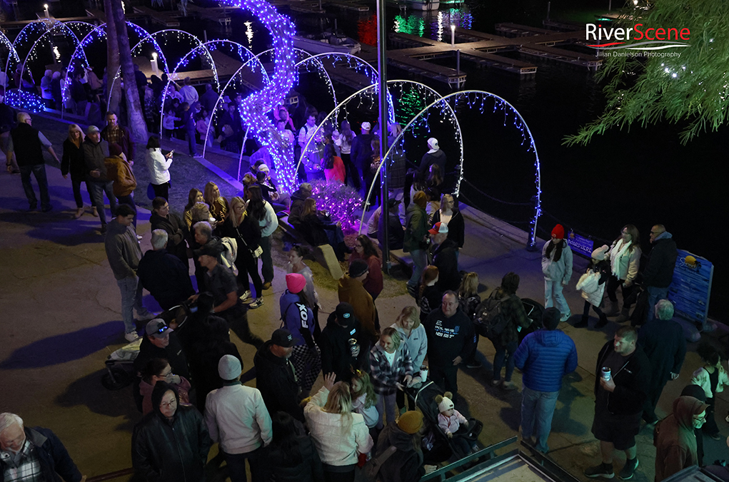 RiverScene Magazine London Bridge Lighting Festival of Lights London Bridge Resort Lake Havasu City Swim across the channel Bridgewater Channel